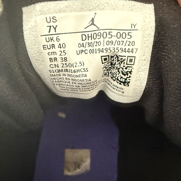 Air Jordan 12 Retro GS 'Dark Concord' - Size 7Y - Picture 7 of 7